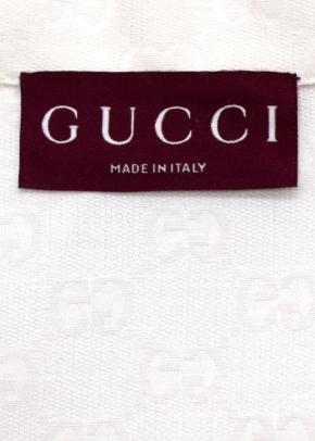 Gucci Linen Blend GG Canvas Short Sleeve Shirt - Instores Now 5