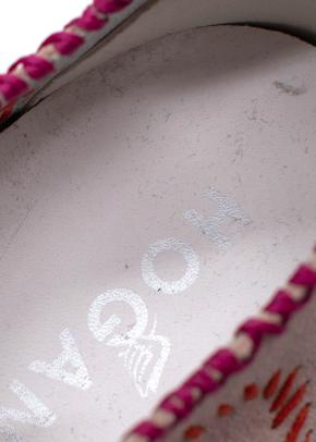 Hogan Dusky Pink Suede Trainers 10