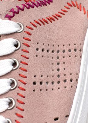 Hogan Dusky Pink Suede Trainers 9