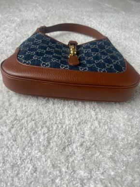 Gucci Medium Denim Jackie O Bag 5