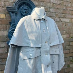 Ecru Japanese Denim Short Mac/Jacket 4
