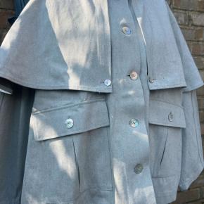Ecru Japanese Denim Short Mac/Jacket 5
