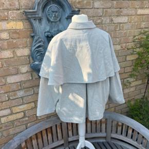 Ecru Japanese Denim Short Mac/Jacket 11