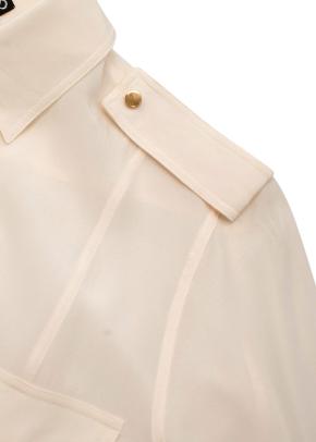 Tom Ford Cream Silk Crepe Shirt 5