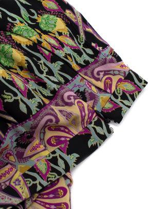 Etro Wide Leg Paisley Print Trousers 5