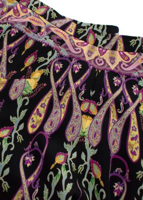 Etro Wide Leg Paisley Print Trousers 2