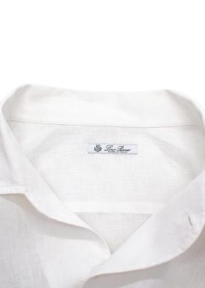Loro Piana White Linen Shirt 3