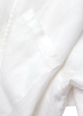 Loro Piana White Linen Shirt 6