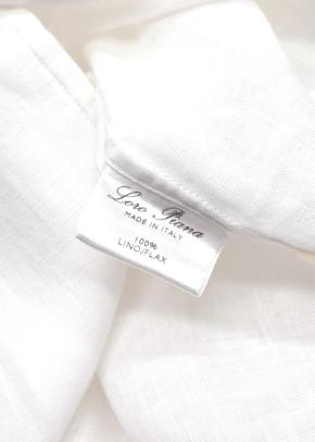 Loro Piana White Linen Shirt 10
