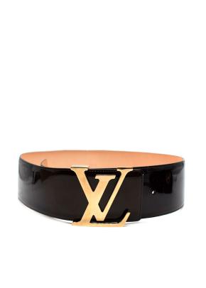 Louis Vuitton Amarante Patent Leather Belt 75 2