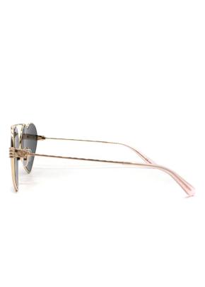 Gucci Gold-tone Heart-Shaped Sunglasses with Grey Lenses 10