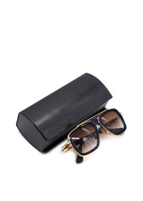 Dita Blue and Gold Metal Sunglasses 2