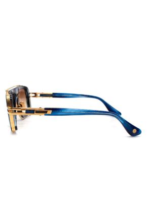 Dita Blue and Gold Metal Sunglasses 8