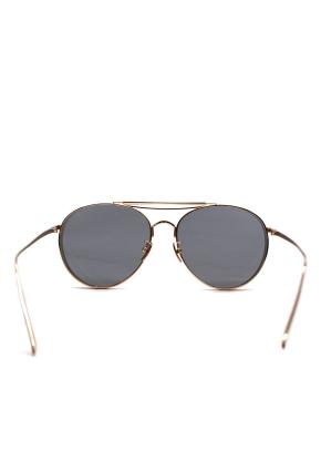 Gentle Monster Gold Metal Aviator Sunglasses 7