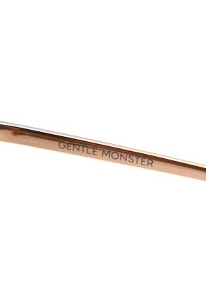 Gentle Monster Gold Metal Aviator Sunglasses 5