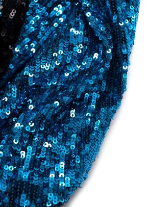 Attico  Sequin Long Sleeve Dress 6