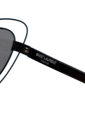 Saint Laurent Black Heart Frame Sunglasses 3