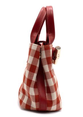 Longchamp Le Roseau XS Handbag Bark Canvas 9