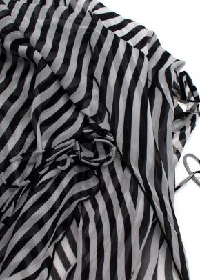 Rat & Boa Eboni Top and Skirt  in Black and White 8