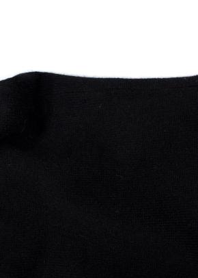 Reformation Ilaria Black Cashmere Dress 7