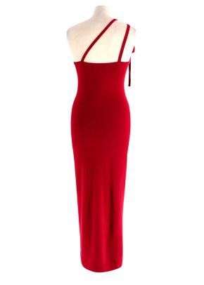 Reformation Ilaria Cashmere Dress in Crimson 4
