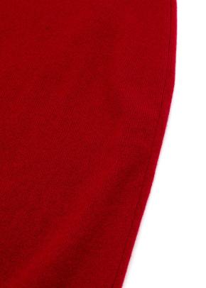 Reformation Ilaria Cashmere Dress in Crimson 8