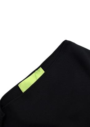 Gauge81 Black Arriba Midi One Shoulder Dress 5