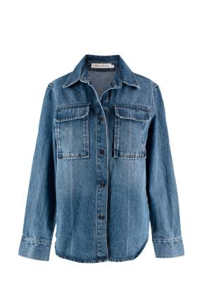 Camilla and Marc Loose Fit Denim Overshirt 3