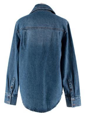 Camilla and Marc Loose Fit Denim Overshirt 6