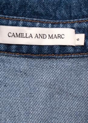 Camilla and Marc Loose Fit Denim Overshirt 4