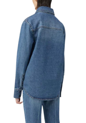 Camilla and Marc Loose Fit Denim Overshirt 2