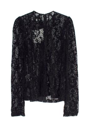 Harris Tapper Black Lace 'Helena' Top 4