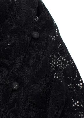 Harris Tapper Black Lace 'Helena' Top 7