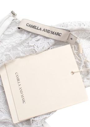 Camilla and Marc Angelo Maxi Dress in White Lace 10