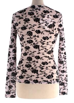 Harris Tapper Darvos Top in Powder Pink and Black 5