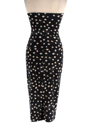 Norma Kamali Strapless Polkadot Dress 6
