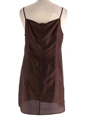 Soeur Paris Gigi Silk Dress in Prune 3