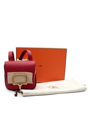 Hermes Della Rouge Piment Epsom Cavalleria mini bag 2