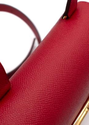 Hermes Della Rouge Piment Epsom Cavalleria mini bag 8