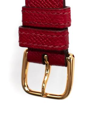 Hermes Della Rouge Piment Epsom Cavalleria mini bag 14