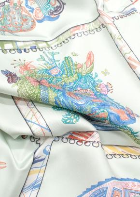 Hermes Chevaloscope Scarf 90 10
