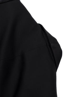 Burberry Wool Single Button Black Blazer 8