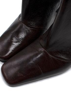 Coperni Bridge Brown High Boots 3