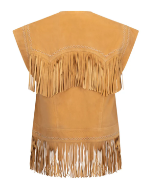 Spell Fearless Heart Suede Fringe Vest 4