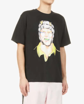 JW Anderson Graphic-Print Oversized T-Shirt 2
