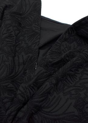 Mara Hoffman Embroidered Black Midi Skirt 4
