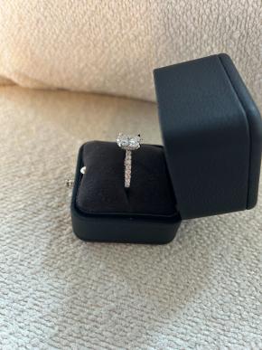 2.51 Carat Lab Diamond Ring 7