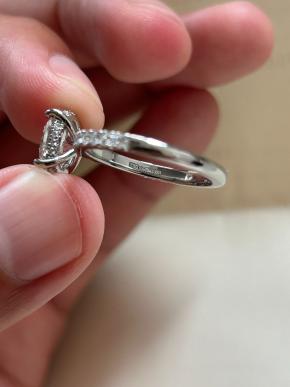 2.51 Carat Lab Diamond Ring 14