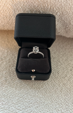 2.51 Carat Lab Diamond Ring 8
