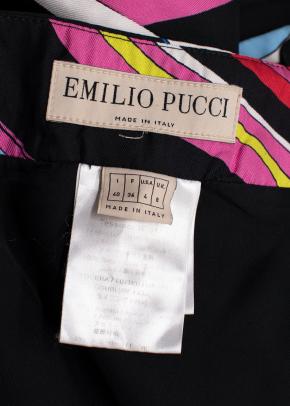 Emilio Pucci Silk Mini Wrap Skirt 5